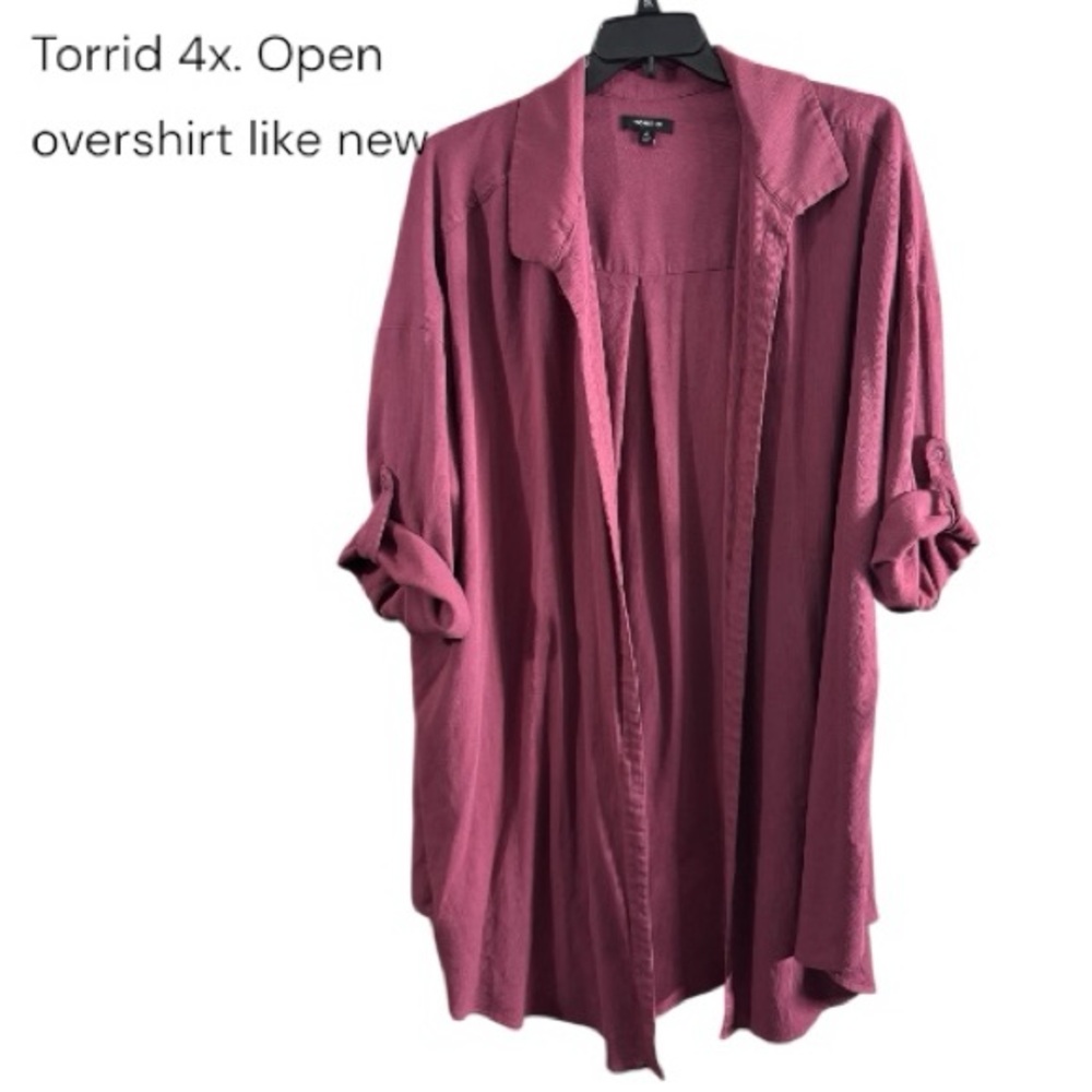 Torrid Women's Mauve Button Down Shirt